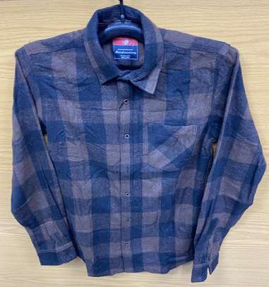 Quality Designer Checked Flannel Shirts image 8