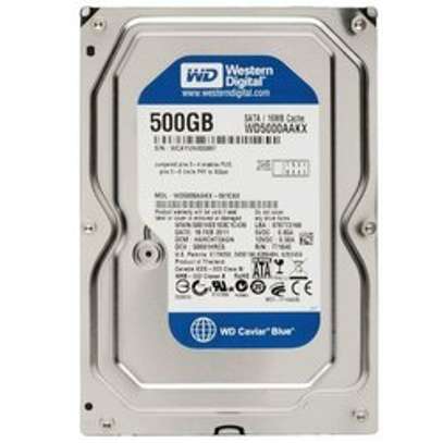 Hard Disk Drive  500GB HDD.(western digital). image 1