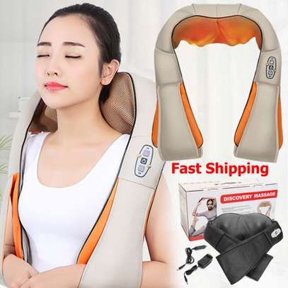 Naturalico Electric Shiatsu Kneading Massager Therapy For Foot, Back, Neck &Shoulder Pain image 1