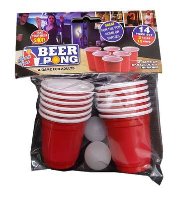 Drunken Jenga + FREE Mini Beer Pong Adult Drinking Games image 4