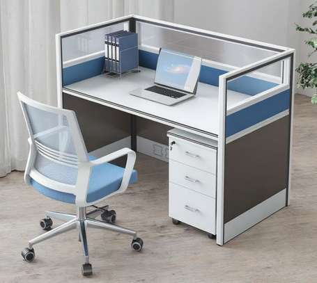 OFFICE DESK: 4 Way Beauty Office Workstation image 4