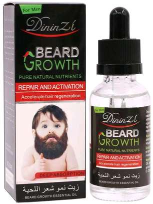 Dininzi Fast Growth Repair Active Stimulation Beard Oil image 1