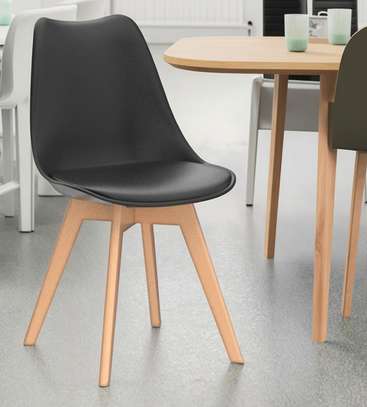 Office Chair: Padded Eames Dining Chair image 2