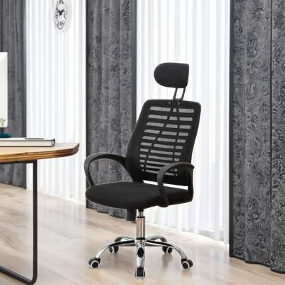 Executive Ergonomic Office Chair with Headrest image 4