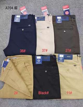 BR khaki, normal fitting image 5