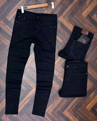 Plain and zipped jeans Restocked image 4