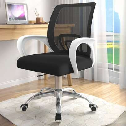 Office Chair: Clerical Mesh Light Weight Mesh Chair image 2