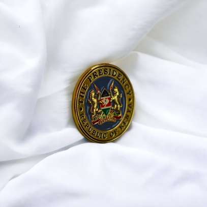 Presidency Emblem Lapel Pinbadge - Grey image 1