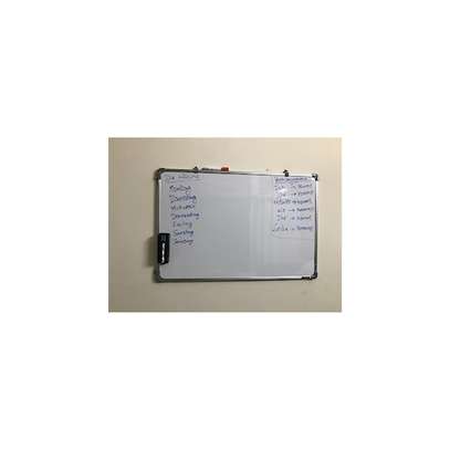 4*2ft magnetic wall mounted whiteboard image 1