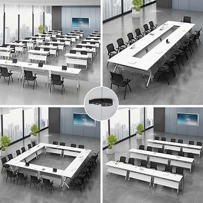 Office Table: 1200mm Training Foldable High Table image 3