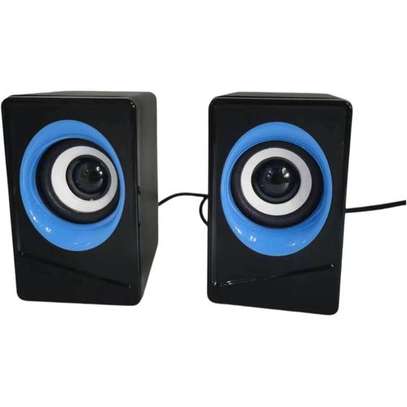 Computer Laptop Speakers, USB Multimedia Speakers image 1