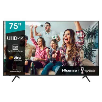 Hisense 75 inch Smart 4K HDR Frameless TV image 1