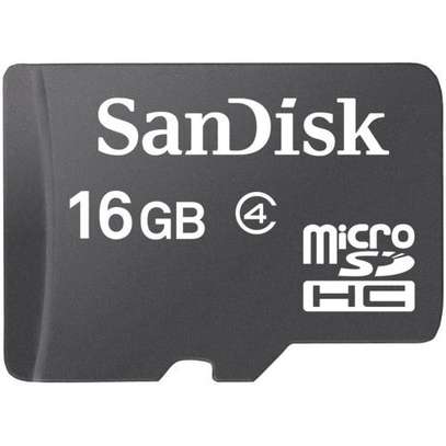 Sandisk 16GB Micro SD HC Memory Card image 1