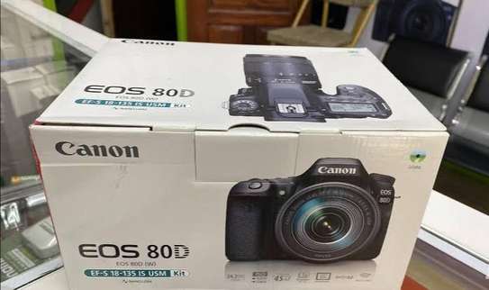 Canon EOS 80D DSLR  With 18-135mm Lens image 1