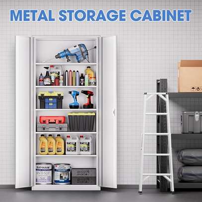 Omega Steel Full 2-Door Filing Cabinet image 3