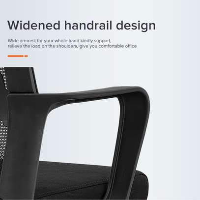 Ergonomic Office Chair – Mid-Back Swivel Design image 5
