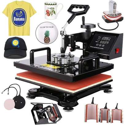 Combo Heat Press Machine 8 In 1 For T-Shirt Printing image 7