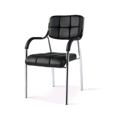 Metal frame office chair image 1