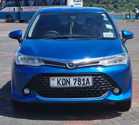 Toyota Fielder 2016 Blue image 5