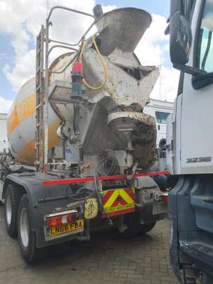 Concrete mixer truck image 7