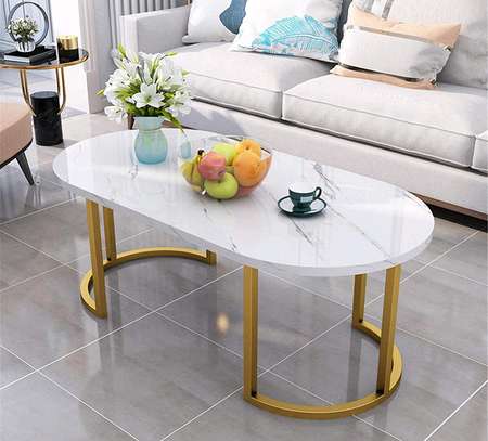 Marble Effect Coffee Table now restocked image 1