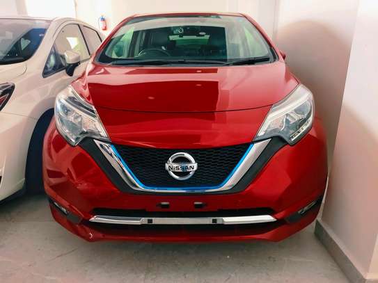 Nissan note E-power Red wine 2017 image 1
