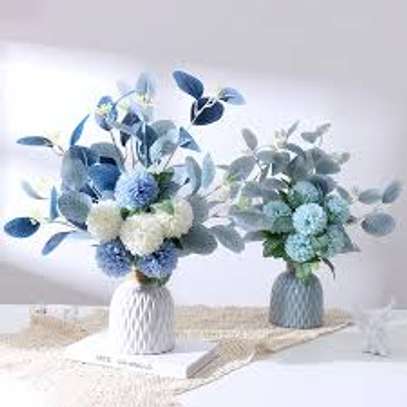 elegant artificial decorative flowers image 2