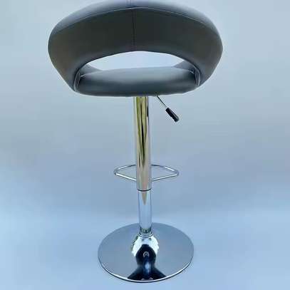 Swivel Leather Bar Stool image 9