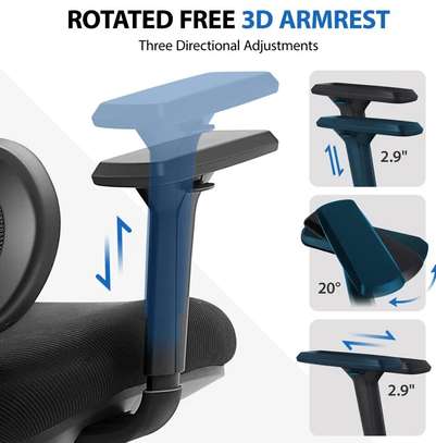 Office Chair: Classic Lumbar Support Office Seat image 2