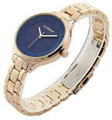 Ladies curren watch,Rose Gold image 1
