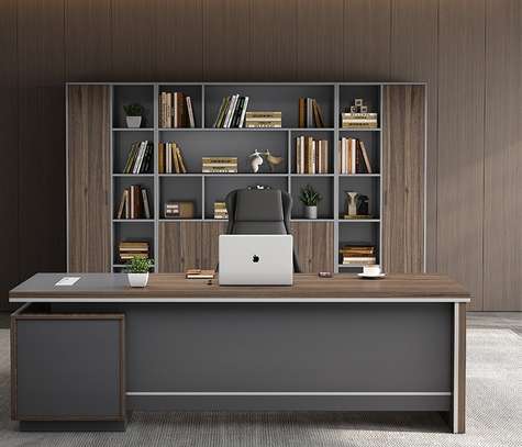 Office Desk: L-Layout Modern Desk (1800mm) image 1