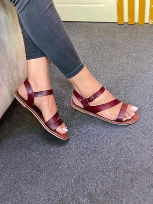 New design Leather sandals Stocked Size 37-41 image 1