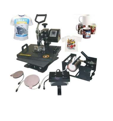 T-shirt Printing Machine 8 In 1 image 1