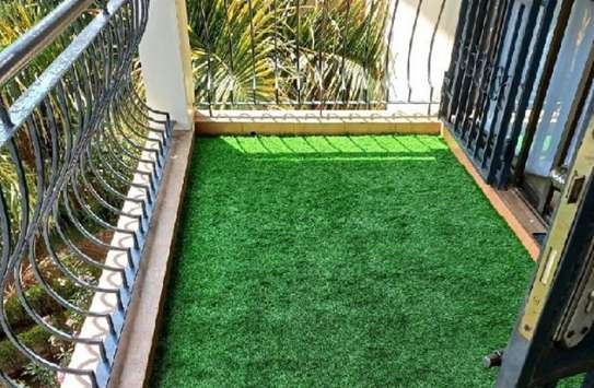 Indoor covering artificial grass carpet image 2