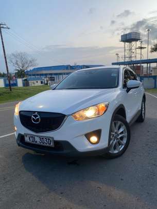 Mazda Cx5 white 2015 image 1
