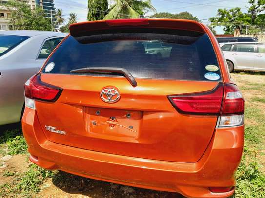 Toyota Fielder Orange 2016 2wd image 1