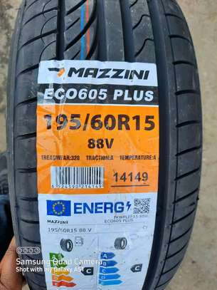 195/60R15 Brand new Mazzini tyres image 1