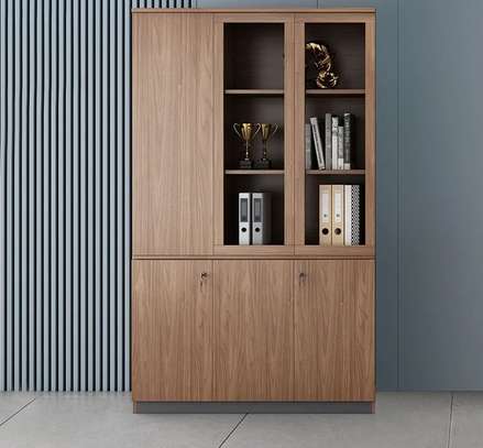 Office Cabinet: Display Modern 3-Door Cabinet image 1