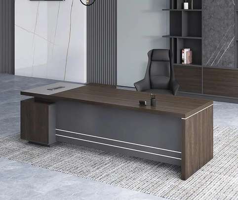 Office Desk : Premium Executive L-Shaped Office Desk image 2