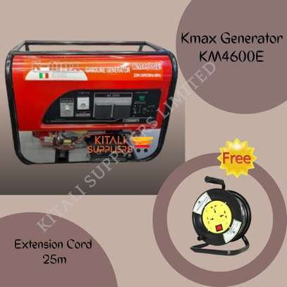 KMAX 2.4 Kva Petrol Generator With Key Start With Free Gift image 1
