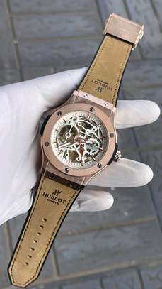 Hublot classic fusion collection with leather straps image 6