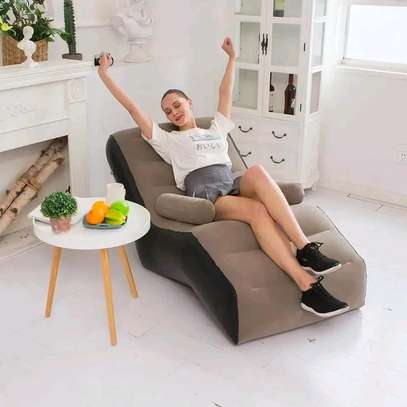 New Design Inflatable Seat with armrest image 1