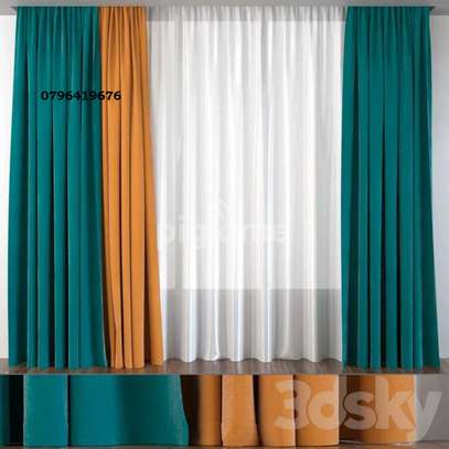 HOME LIVING ROOM SHADING CURTAINS image 1