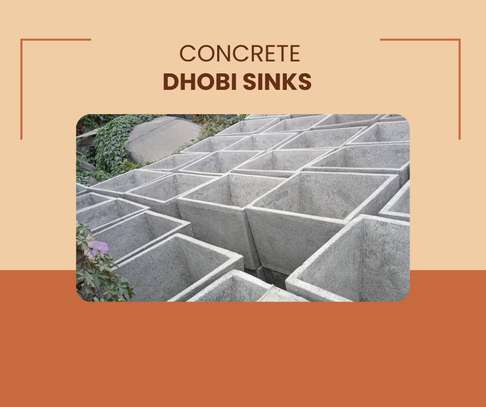 Firm Concrete Laundry Sinks and Dhobi Sinks image 1