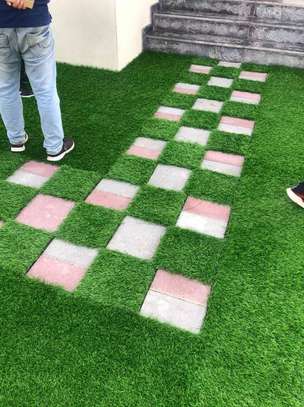 Synthetic Artificial Green Grass Carpet image 1