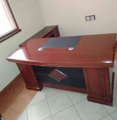 Classic Executive Office Desk – Solid Wood CEO Table -1.4M image 5