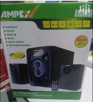 Ampex Ax006bt 2.1ch Sub Woofer System Bt/Fm/Sd/Usb/Ac/Dc image 1
