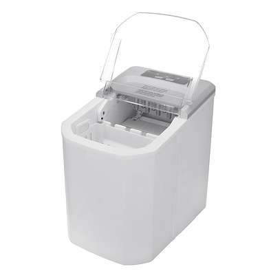 Portable 9 Bullet Ice Cube Maker Mini Electric (White) image 2