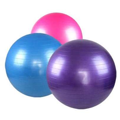 Anti-Burst Yoga/Gym Ball With Free Pump image 1