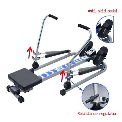Mutifunctional Stamina Body Glider Rowing Machine indoor home exercise equipment fitness machines gym Rotating rowing machine image 1